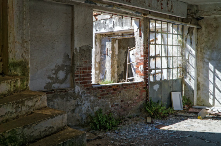 Demolition of Building After Junk Removal in Costa Mesa, CA