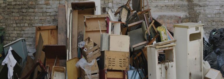 Junk on Side of Street Needing Junk Removal in Huntington Beach, CA