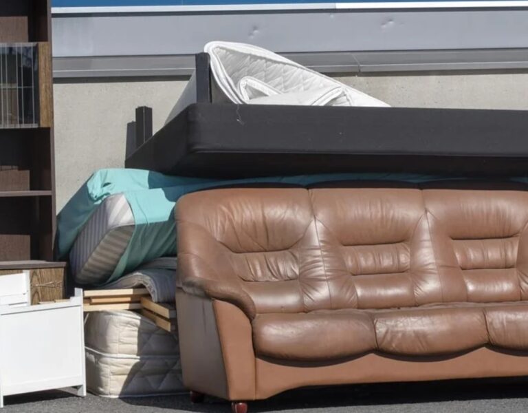 Furniture on Side of Road Needing Furniture Removal in Costa Mesa, CA
