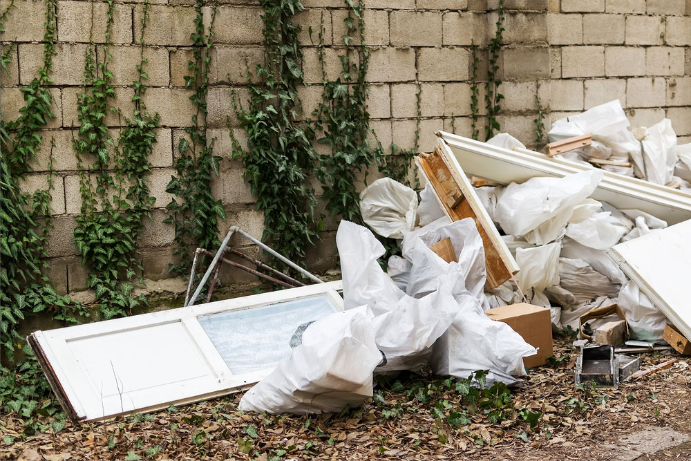 old discarded trash needing Junk Removal Provider in Santa Ana, CA