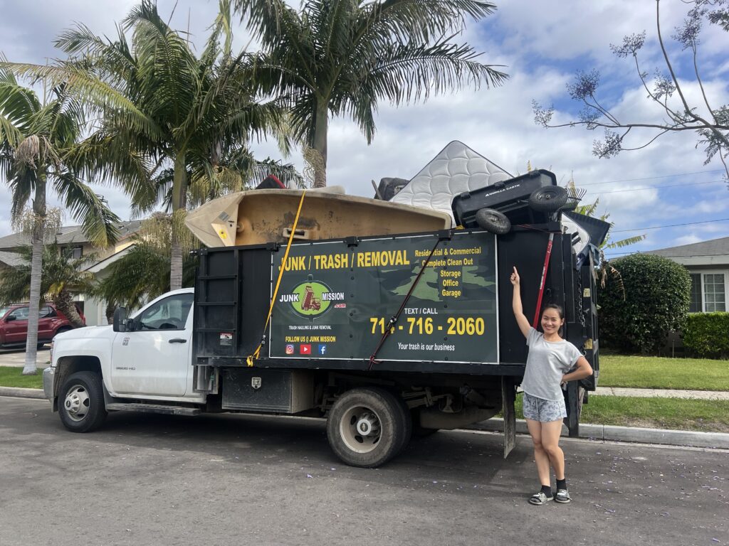 junk removal and dumpster rental in Orange County CA